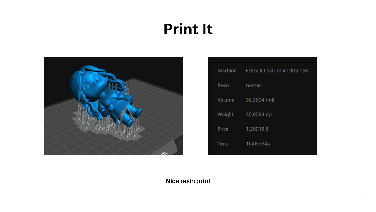 Make figurines using AI for 3D printing · slide 13