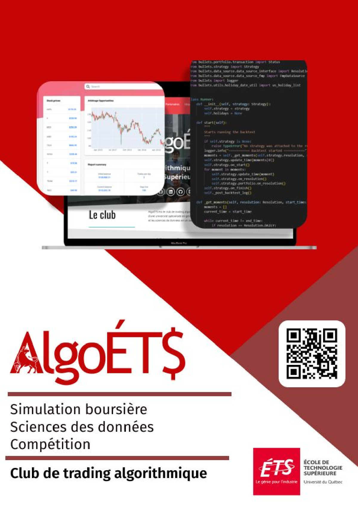 AlgoÉTS MarkÉTS — first ÉTS paper-trading competition