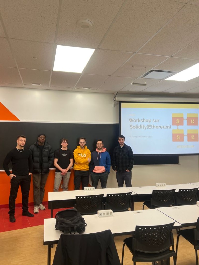 Diapositive d’ouverture — Workshop sur Solidity (Ethereum)