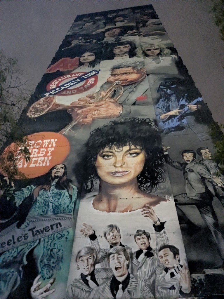 Toronto music-history mural — Yonge Street area