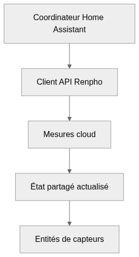 Vue statique de l’architecture de hass_renpho